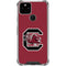 University of South Carolina Gamecocks Logo Red Google Pixel 5 Clear Case
